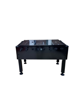 Black Tasarım Camlı Langırt Masası