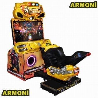 Super Bike 2 Motor Yarışı Oyun Makinesi
